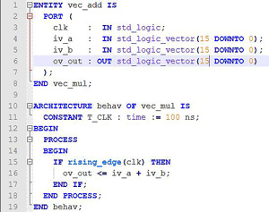 Abbildung Beispiel-Software-Code